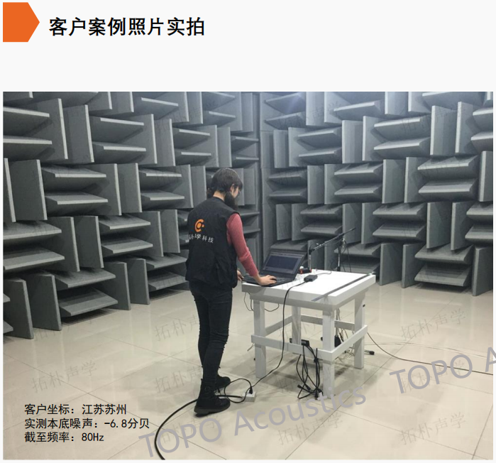 蘇州半消聲室底噪認(rèn)證-6.8dB(A)｜拓樸聲學(xué)創(chuàng)國內(nèi)靜音新紀(jì)錄